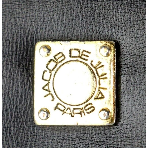 Jacob de Yulia BLACK BROWN LEATHER MULTI COMPARTMENT BILL HOLDER ID CARD WALLET - Picture 6 of 11